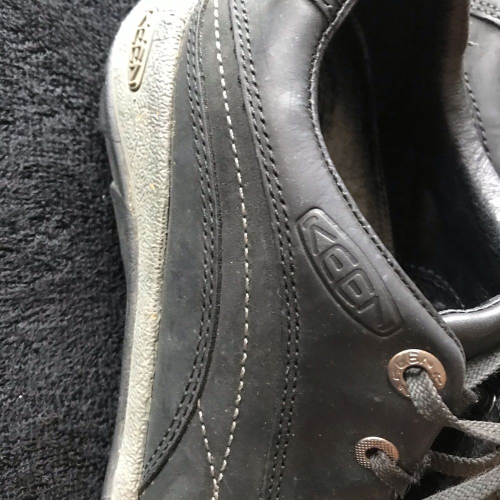 KEEN leather hiking shoes anti order footbed - Picture 5 of 7